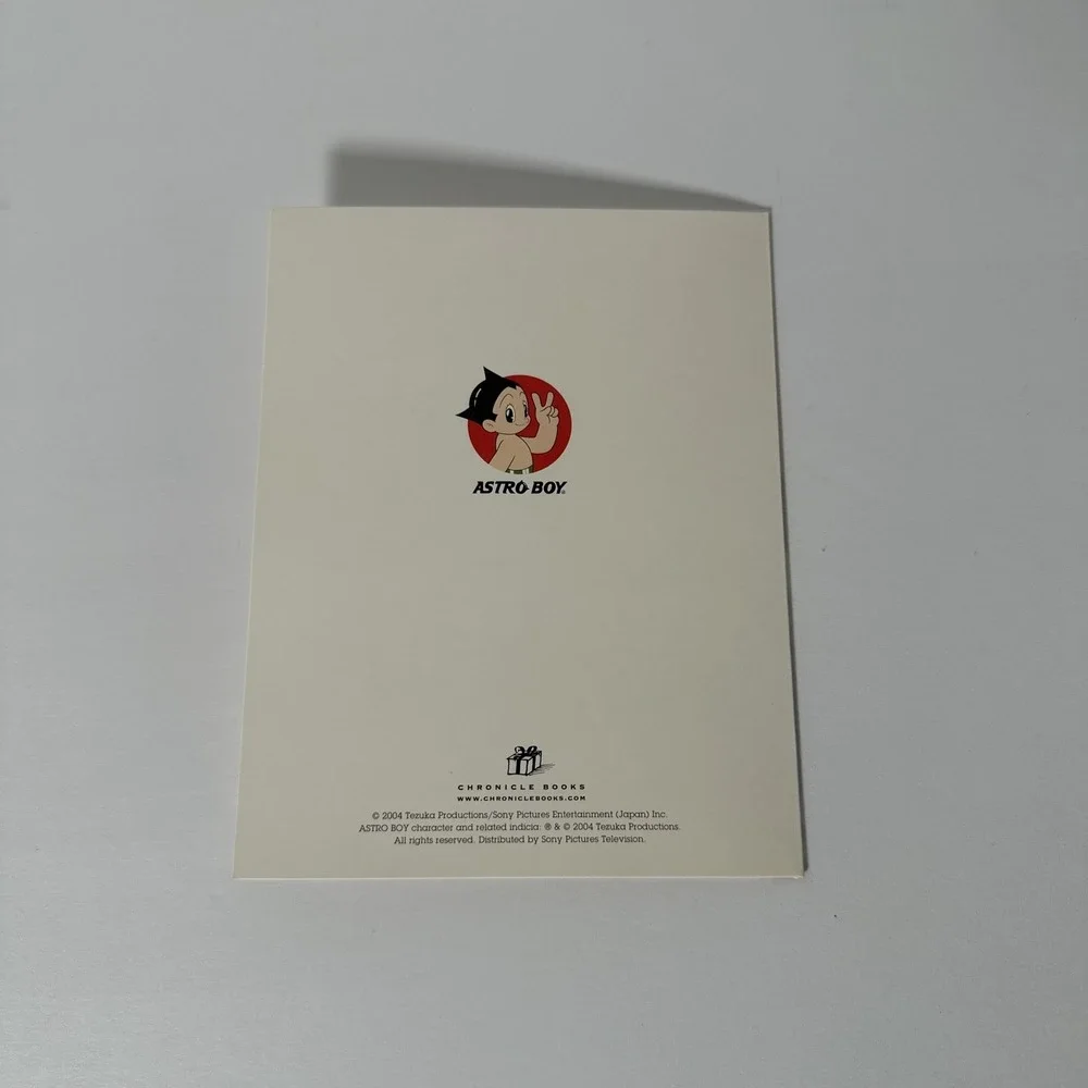 Y2K 2004‎ Astro Boy Japanese Anime Boxed Greeting Cards Birthday Invites